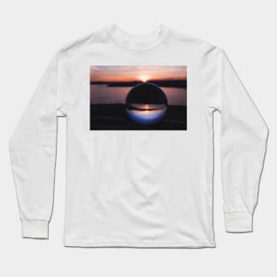 The Sunset in a Crystal Ball Long Sleeve T-Shirt